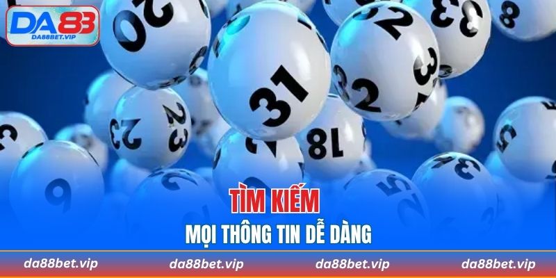 Tìm kiếm mọi thông tin dễ dàng